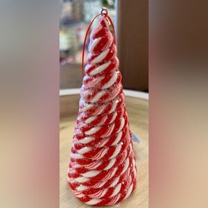 RAZ Peppermint Christmas Tree Ornament New! 1 tree